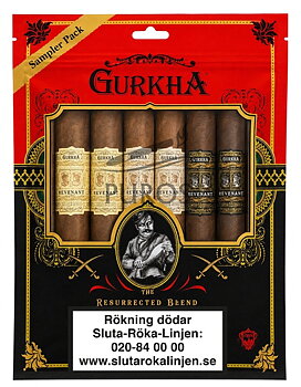 Gurkha Revenant Toro Humibag - 6 Cigarrer