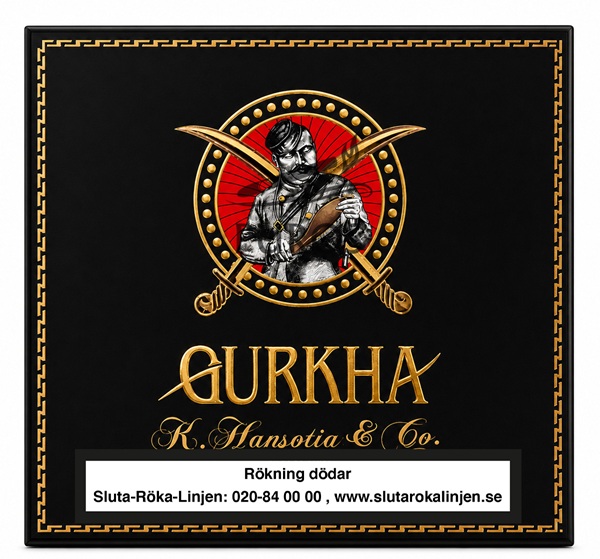 Gurkha Godzilla Toro Presentask - 8 Cigarrer
