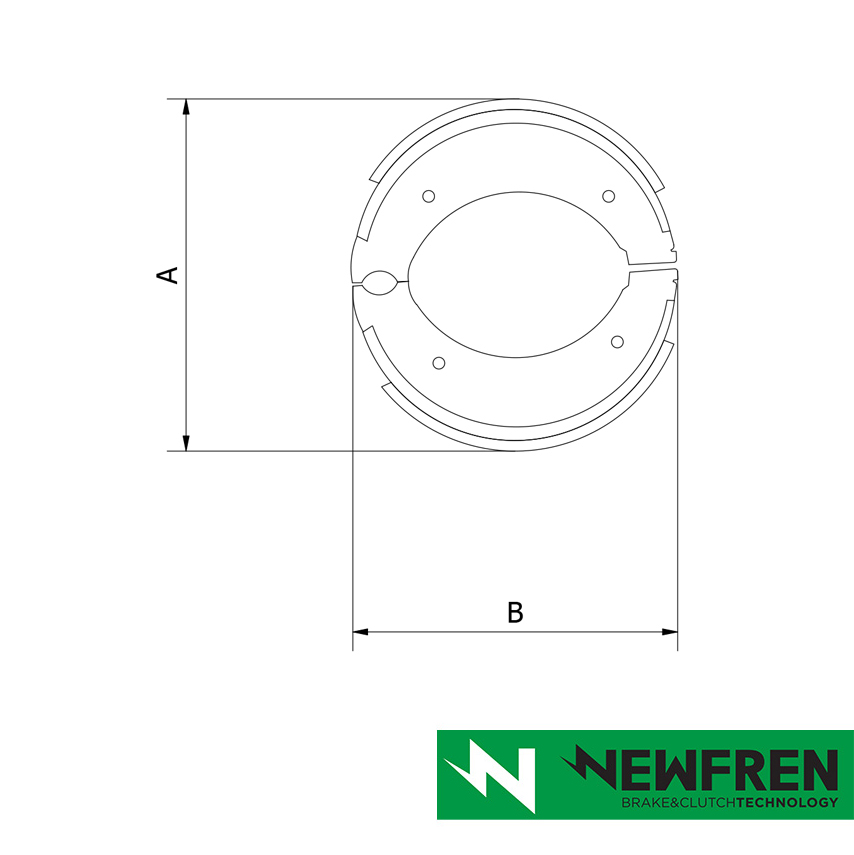 Newfren-jarrulevysarja Suzuki TS50:lle - 2