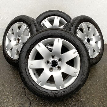 Kompletta Sommarhjul | 16" VW Passat 7 Spoke 3B0601025L | 5x112 7x16 ET37 57.1 + 205/55 R16 91V Michelin Energy Saver | V48-2012 | 4.3mm | 4.3m | 3.2mm | 3.2mm 