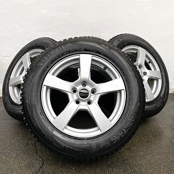Kompletta Vinterhjul DUBB | 17" OXXO | 5x114.3 7.5x17 ET47 64.1 +  225/65 R17 102T Vredestein Arctrac SUV | V14-2013 | 5mm | 4.5mm | 4.5mm | 4.5mm