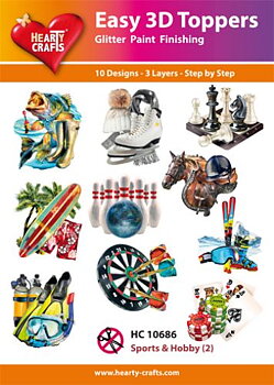 HC  10686 Easy 3D Toppers -Sport & Hobby (2)
