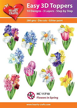 HC  11710 Easy 3D Toppers -Flowers in Spring 