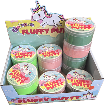 Klämlera fluffy stor burk