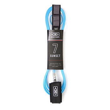Ocean & Earth Sunset Moulded Leash 7" Blue