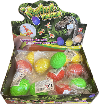 Squeeze ägg dino