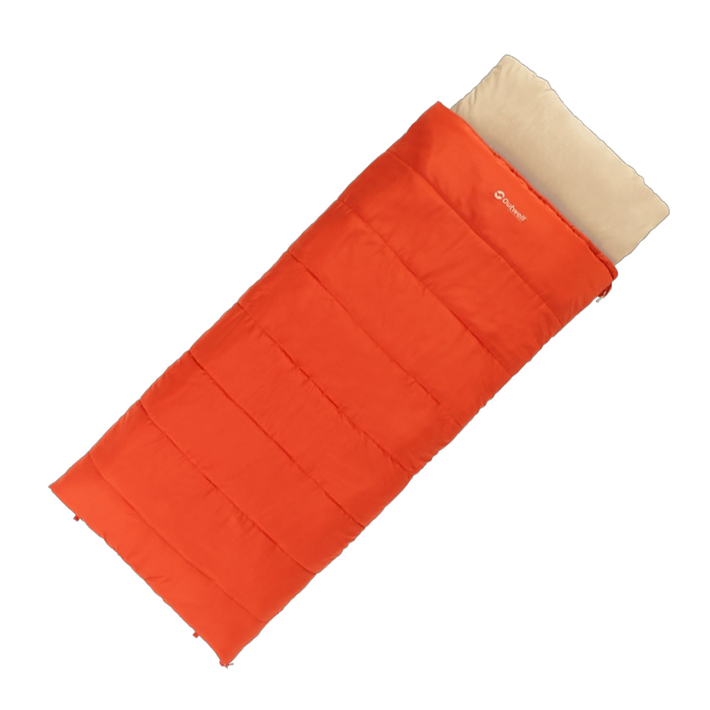 Outwell Contour Lux Red „R“ | Schlafsack | Frühling, Herbst