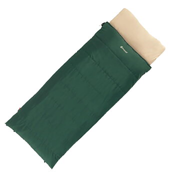 Outwell  Contour Prime Green „R“ | Schlafsack | Frühling, Sommer, Herbst