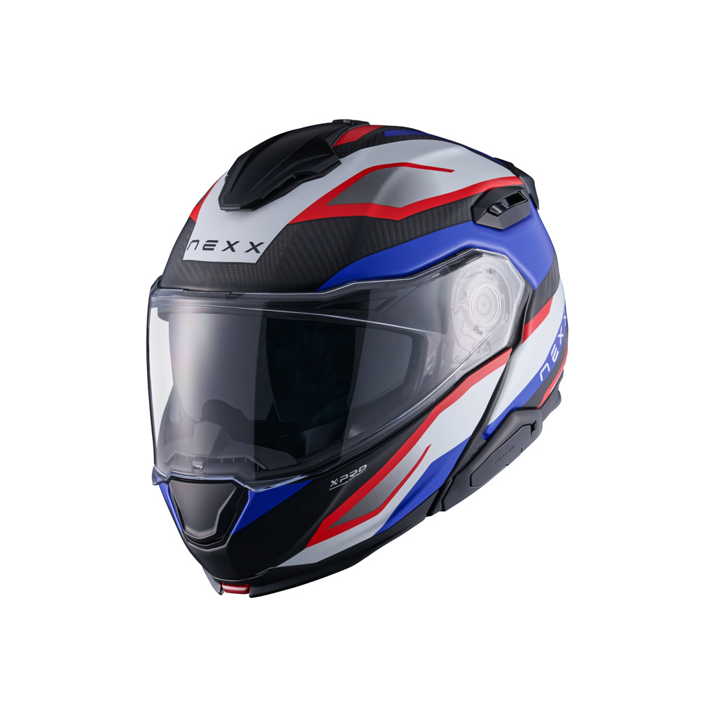 X.Lifetour Pro Mile Carbon - Nexx - Blå/röd, Medium (57-58) - 2