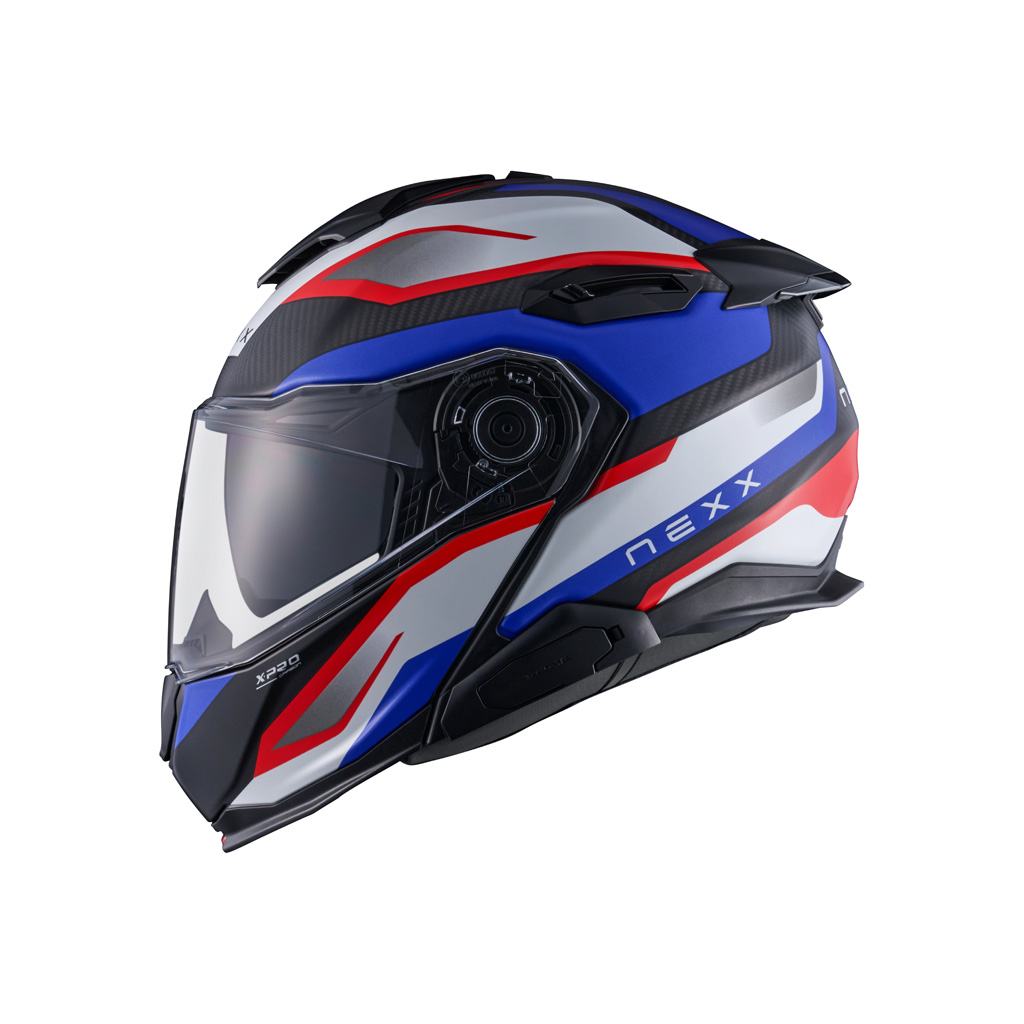 X.Lifetour Pro Mile Carbon - Nexx - Blå/röd, Medium (57-58)