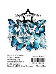 PF Die Cuts -Blue Butterflies