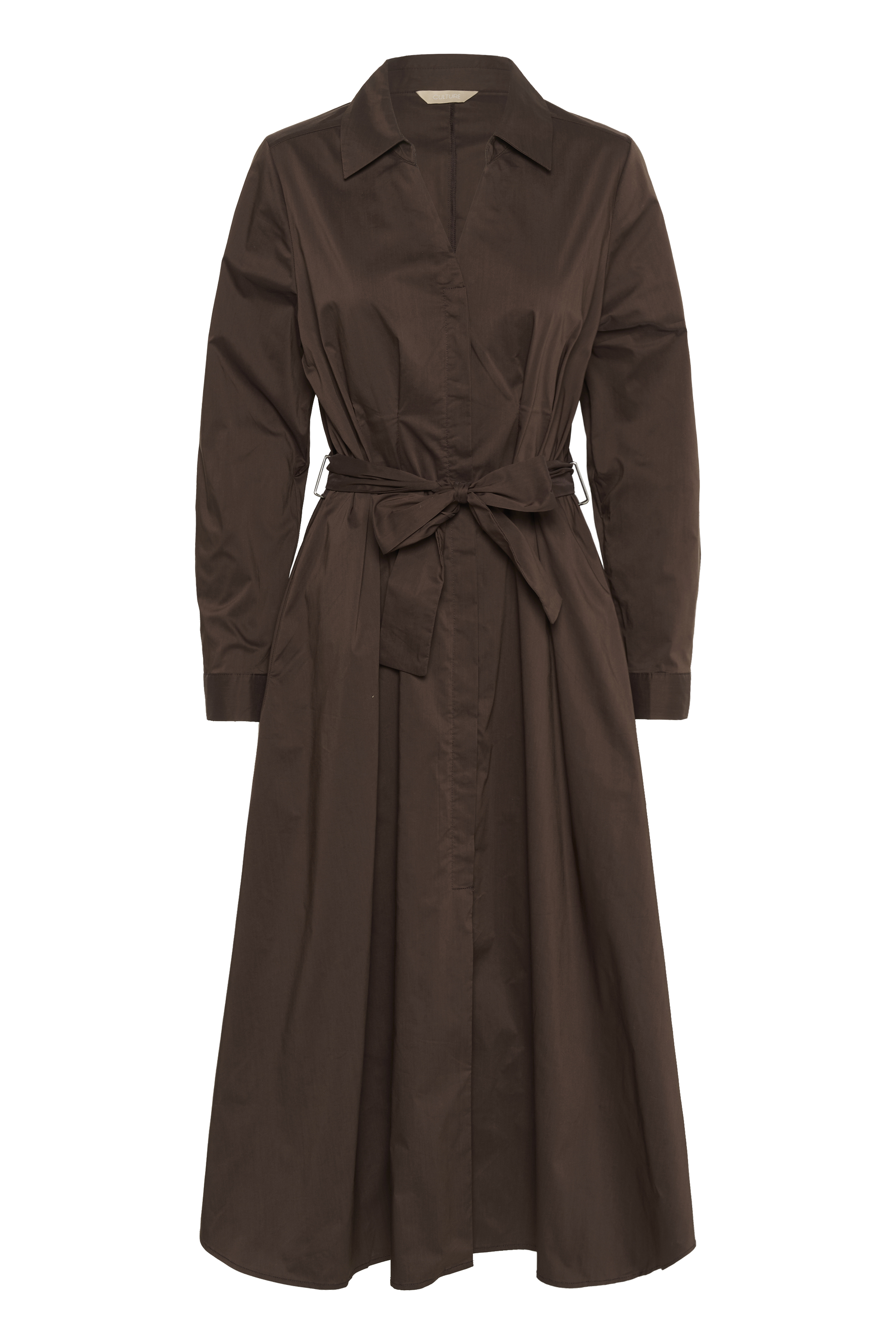 CUelna Antoinett Dress Coffee Bean Brun klänning - 3