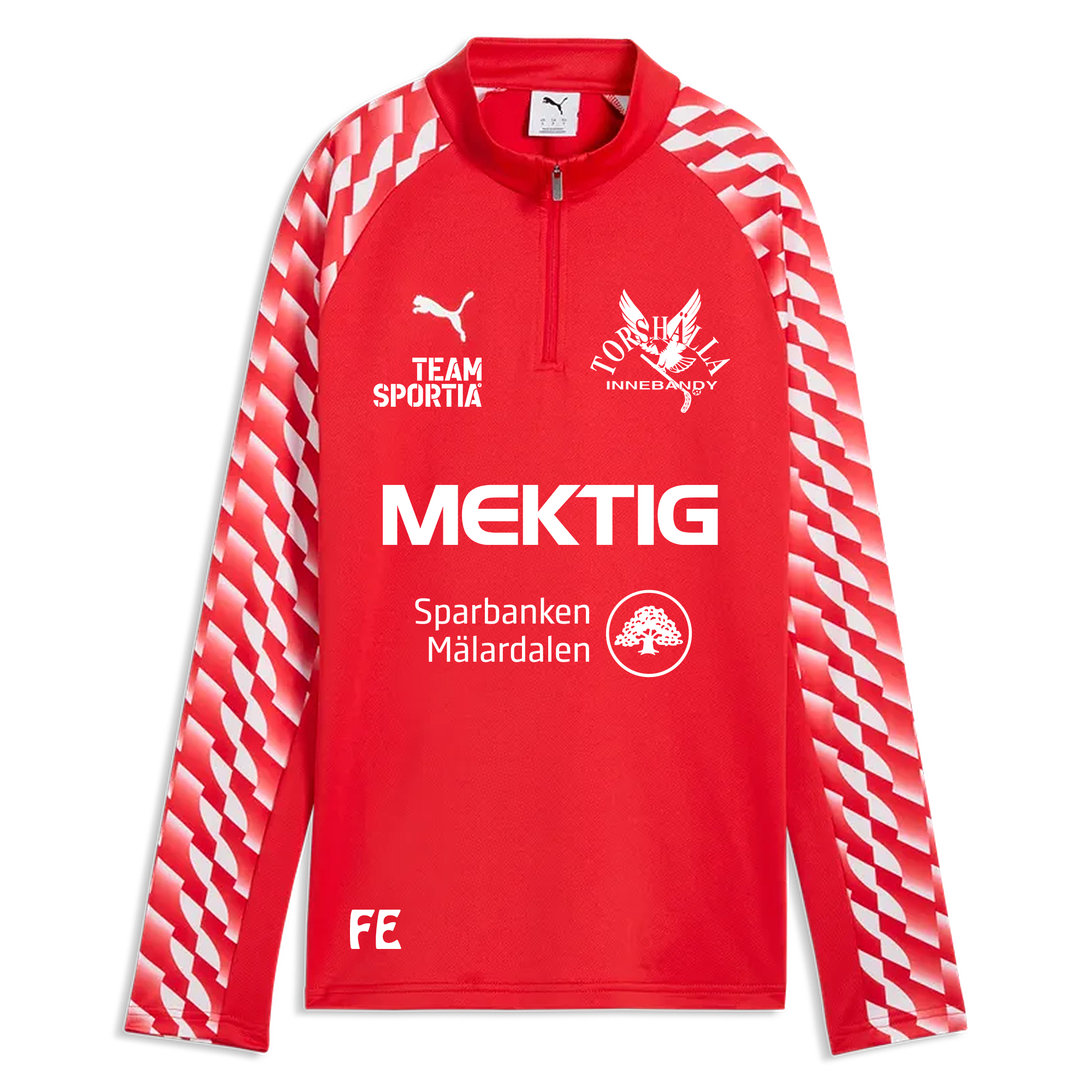 Puma Teamliga26 Training 1/4 Zip Top Jr (TIBK)