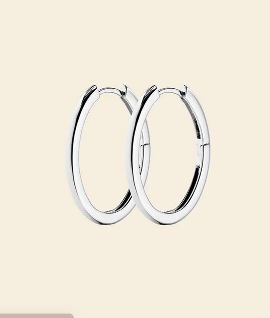 Bianca Boho Just Perfect Hoops Silver 