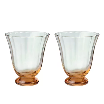 Glas Trellis Peach 2-pack