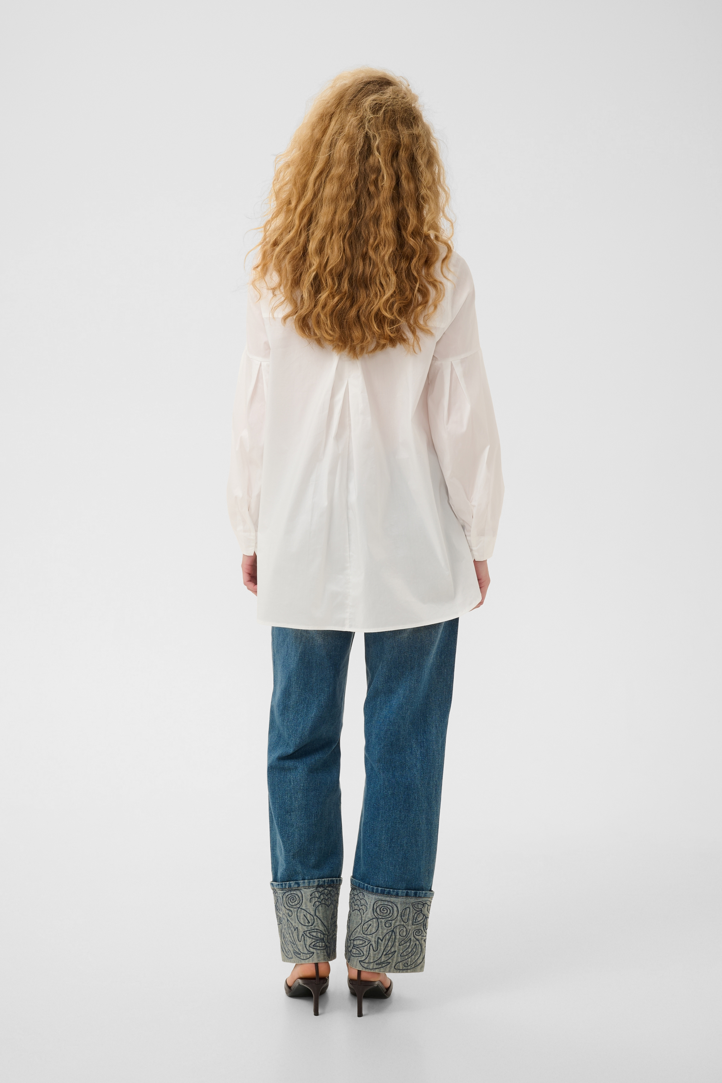 CUdaiva Antoinett Tunic Spring Gardenia Vit tunika - 3