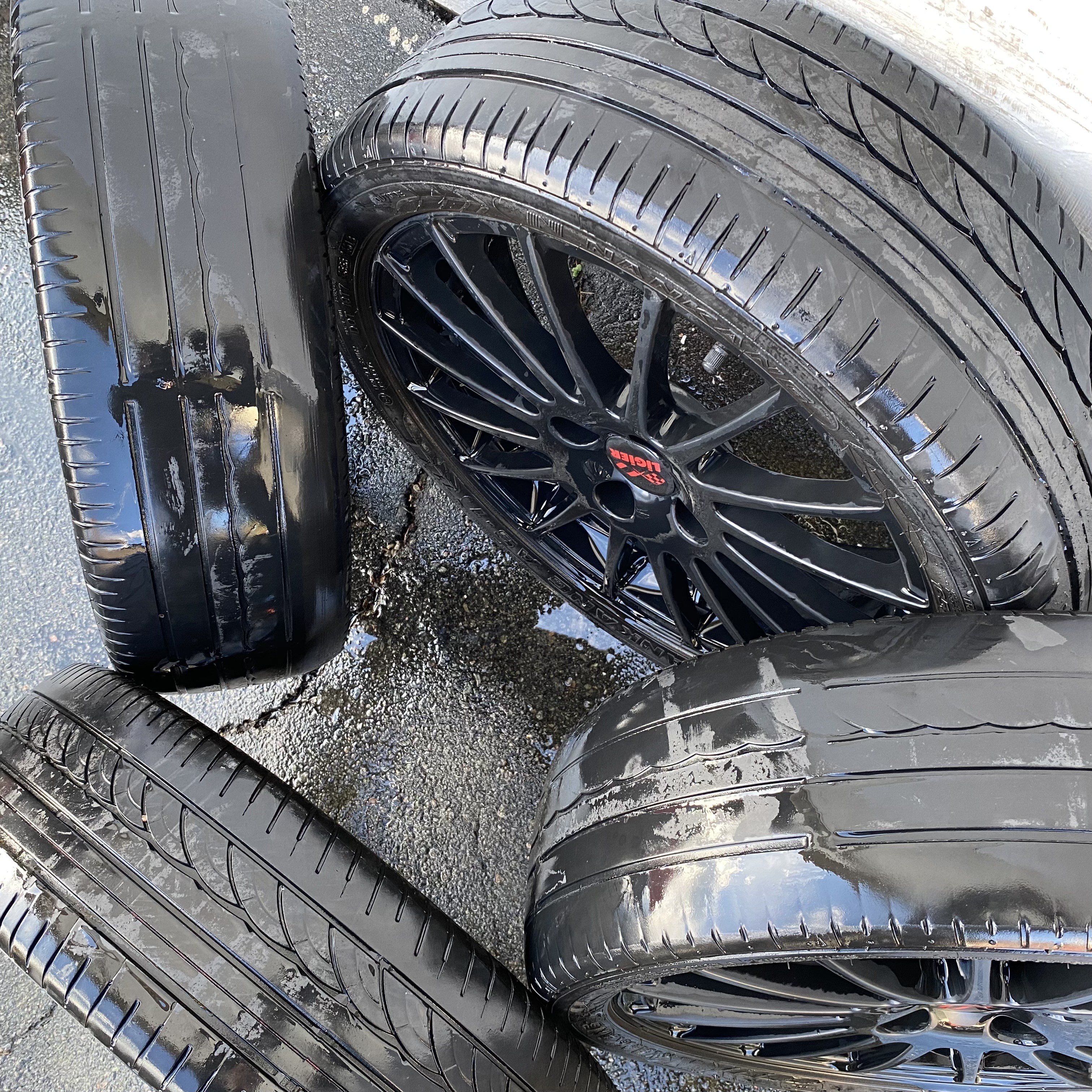 Kompletta Sommarhjul | 16" LIGIER 1412640 | 4x100 4.5x16 ET18 + 165/50 R16 75V Nankang AS-1 | V40-2018 | 4.2mm | 4.2m | 0.0mm | 0.0mm  - 5
