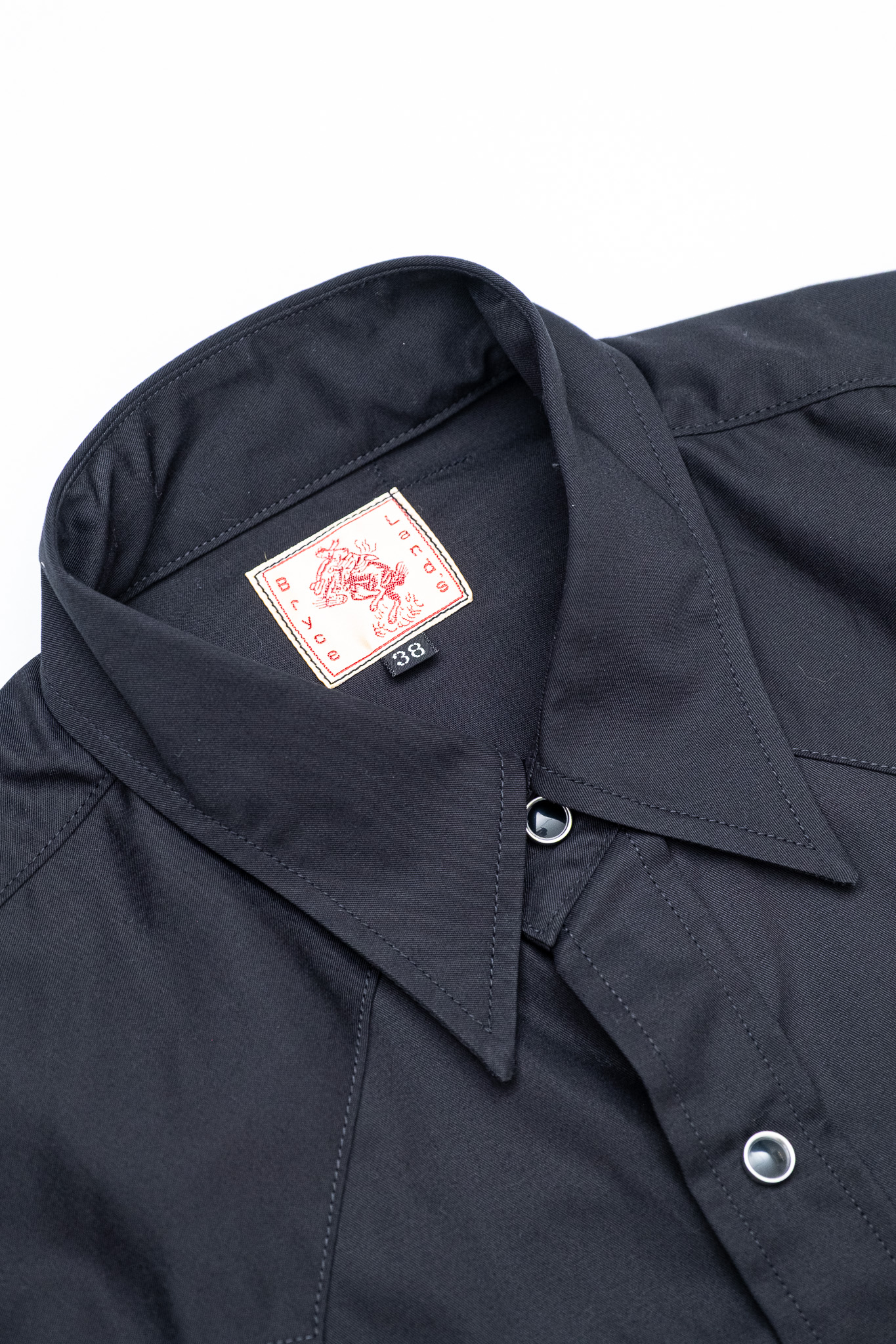 Bryceland’s - Sawtooth Westerner Shirt Lighter Twill Black - 4