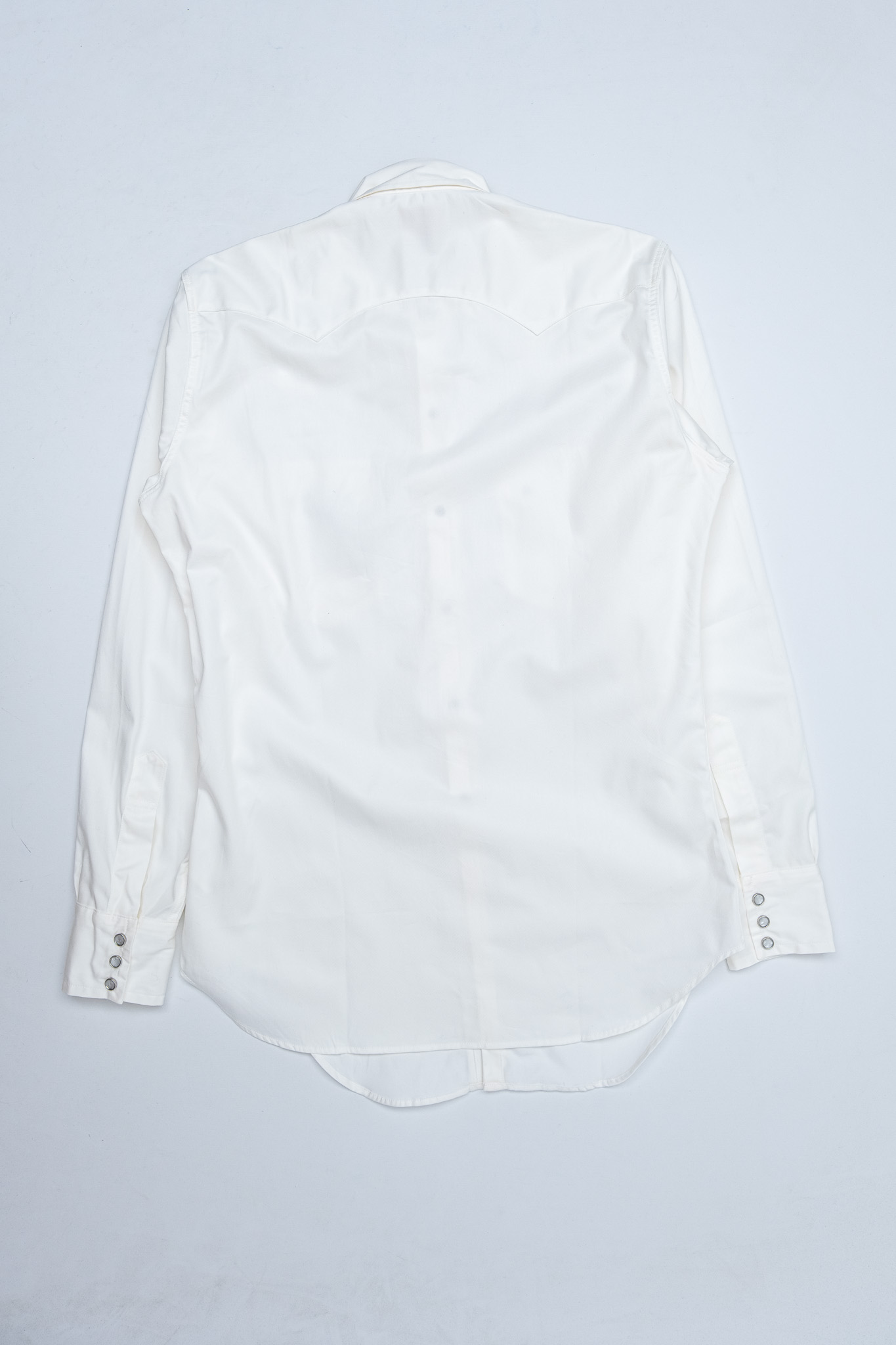 Bryceland’s - Sawtooth Westerner Shirt Lighter Twill White - 7