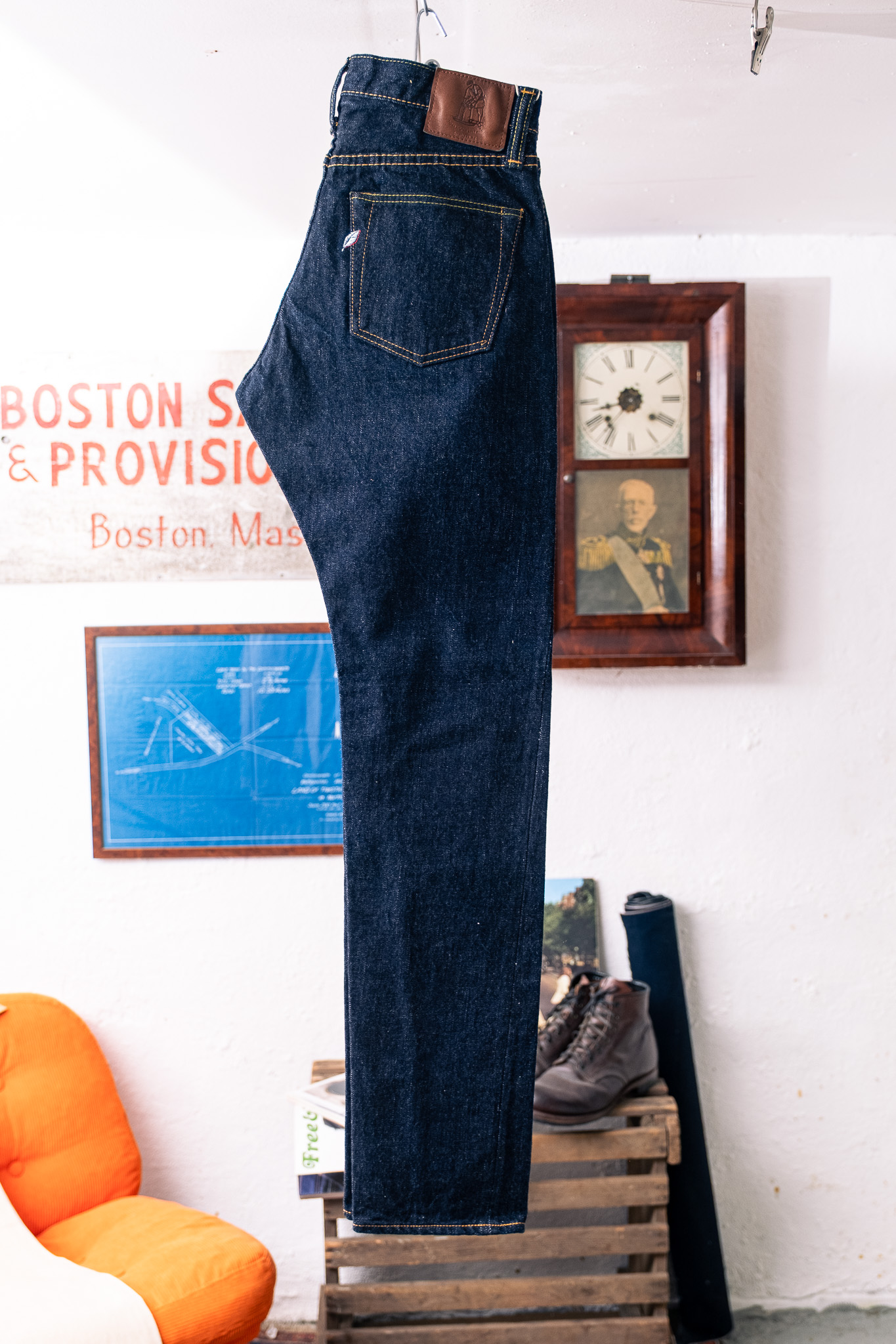 Pure Blue Japan - XX-019 14oz Selvedge Jeans Relaxed Tapered