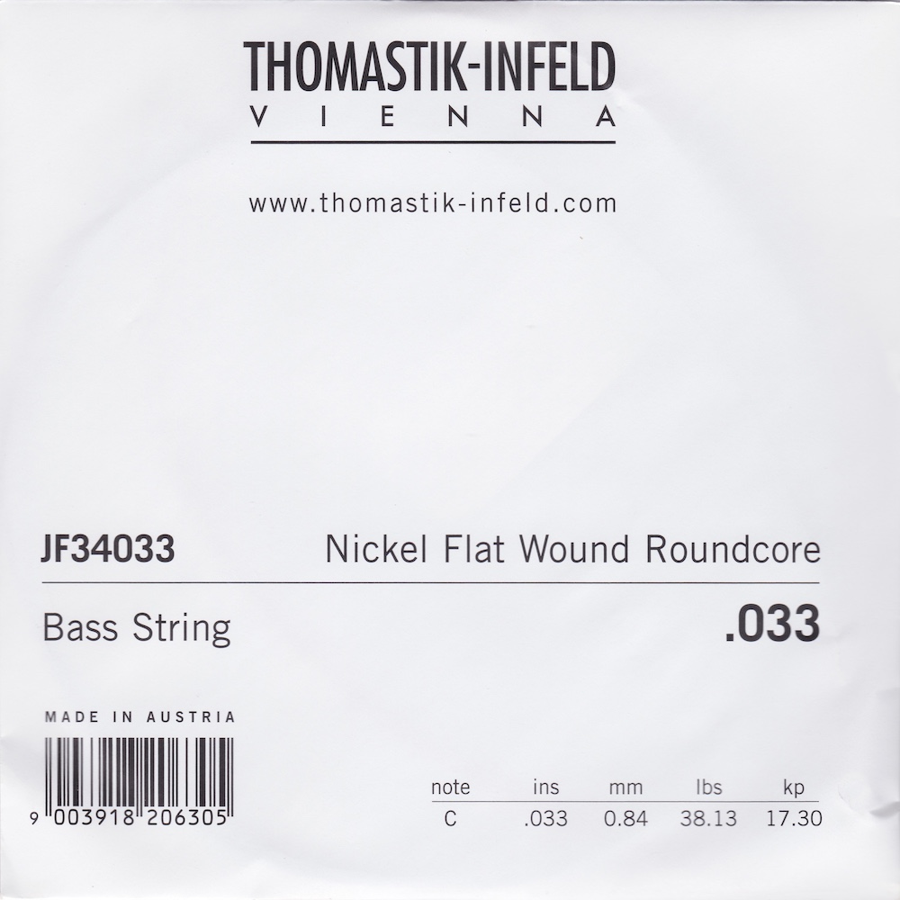 Thomastik-Infeld JF34033 Lös C-sträng 033 Jazz Flatwound