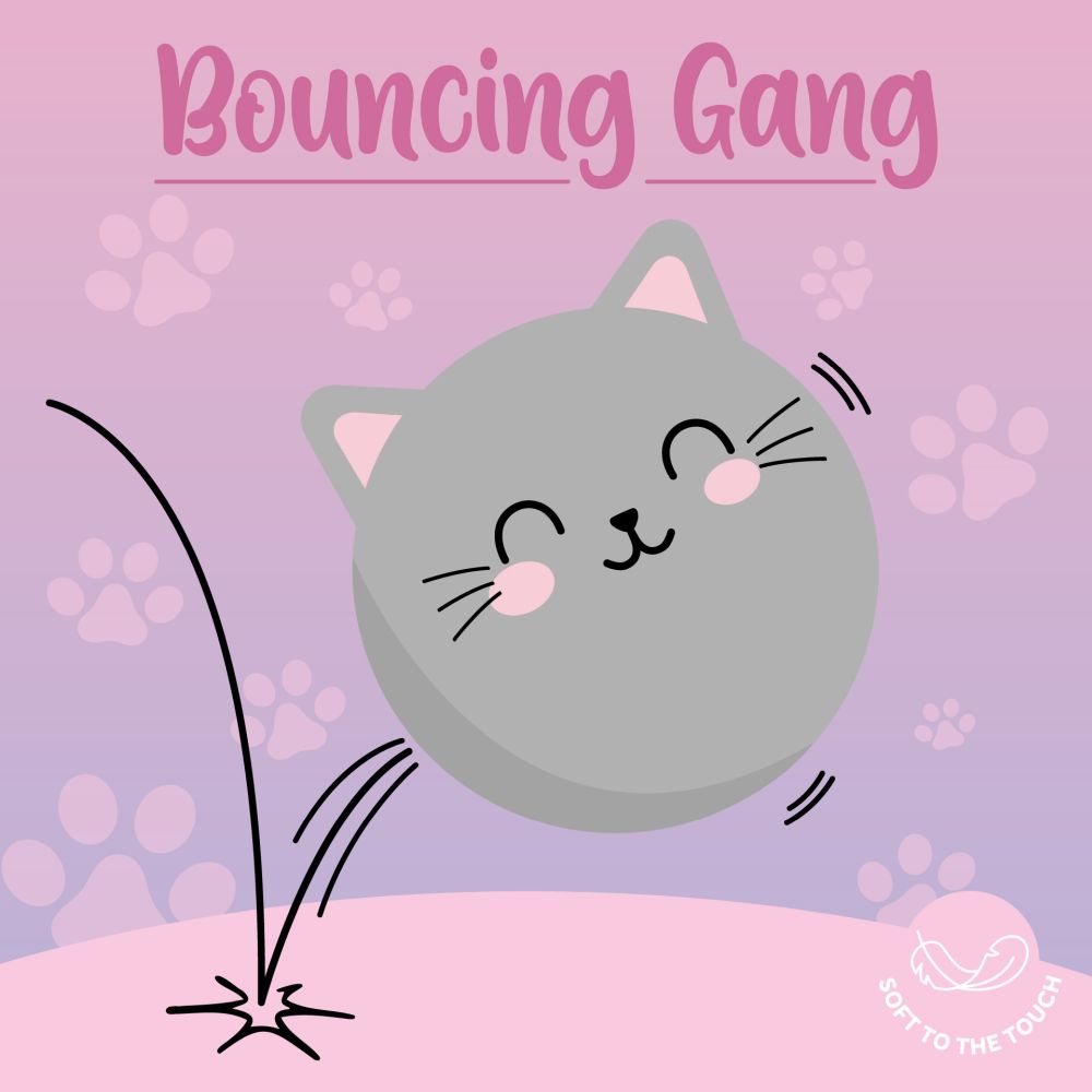 Bouncy ball, Kitty, Bouncing gang, studsboll - 2