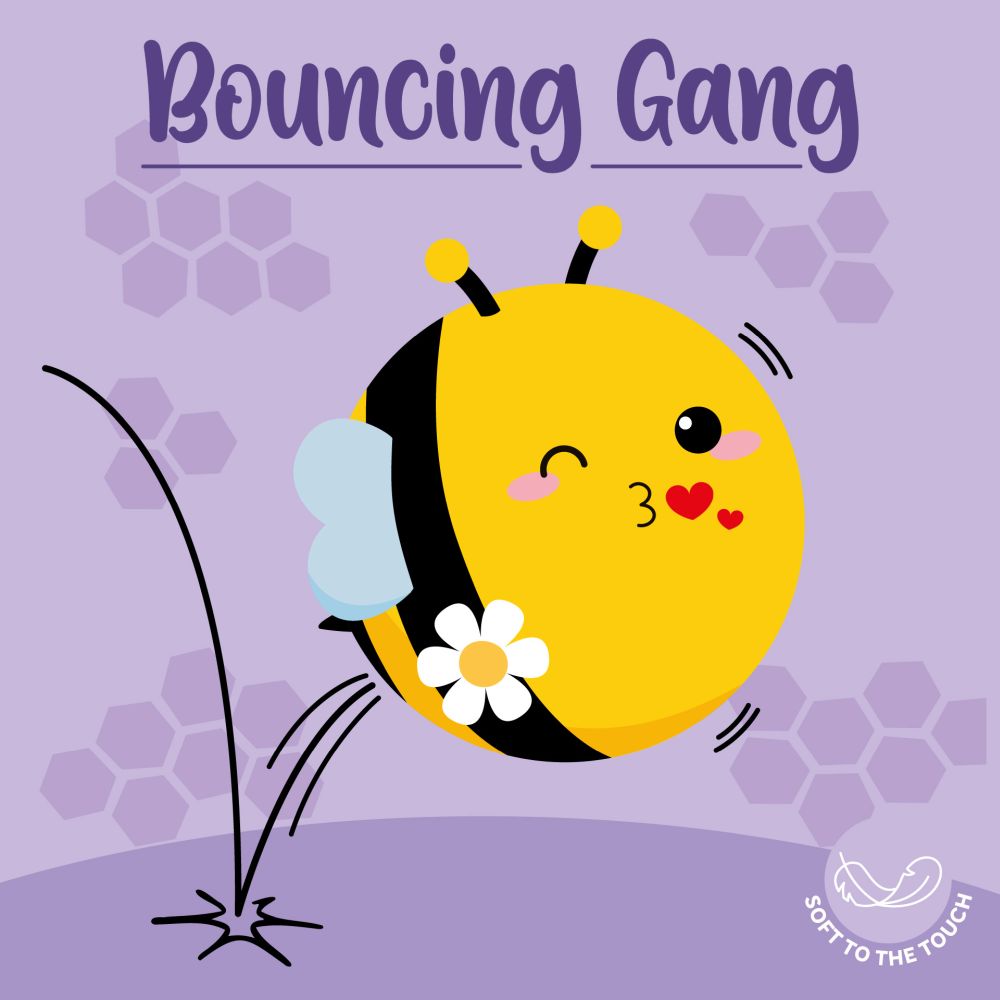Bouncy ball, Bee, Bouncing gang, studsboll - 2
