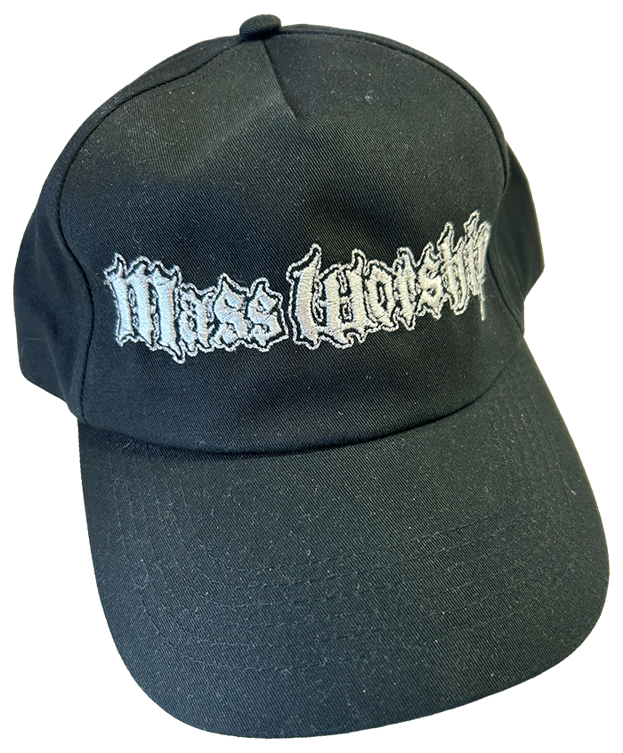 MASS WORSHIP - Text Logo Cap - 2