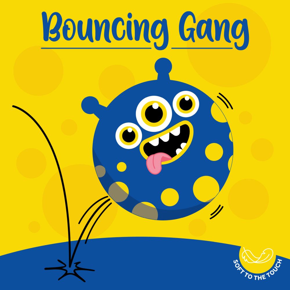 Bouncy ball, Monster, Bouncing gang, hoppebold - 2