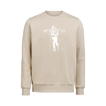 Sweatshirt Crewneck Vandraren Unisex Latte