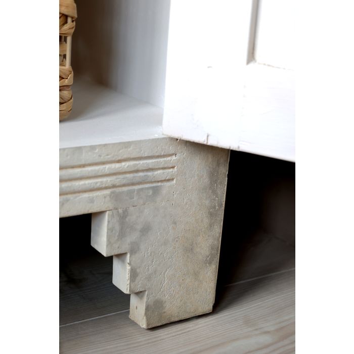 Franskt Linneskåp - Antique Creme - 8