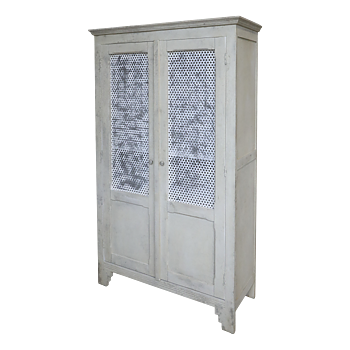 Franskt Linneskåp - Antique Creme