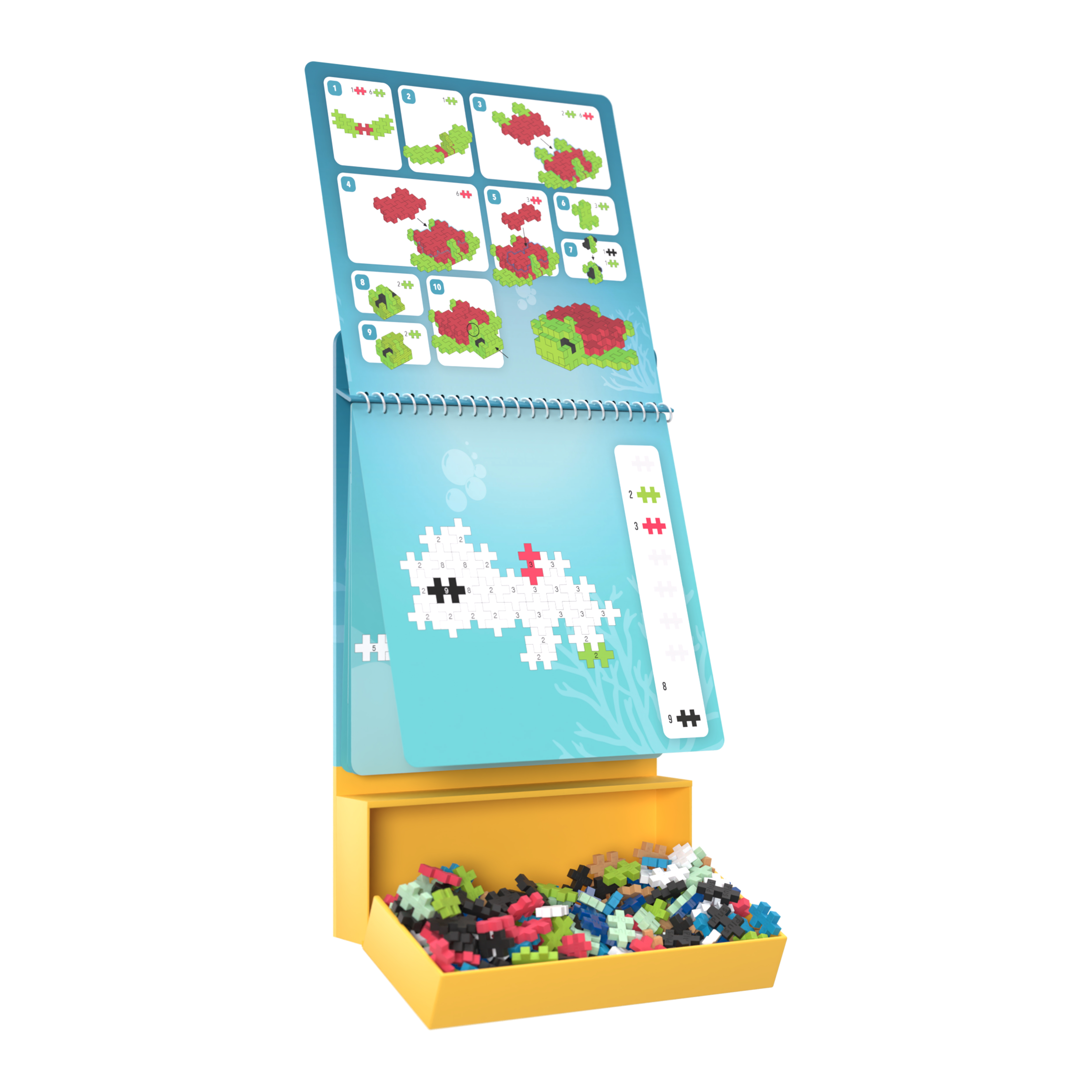 Plus-Plus Activity Pad – Oceanen - 3
