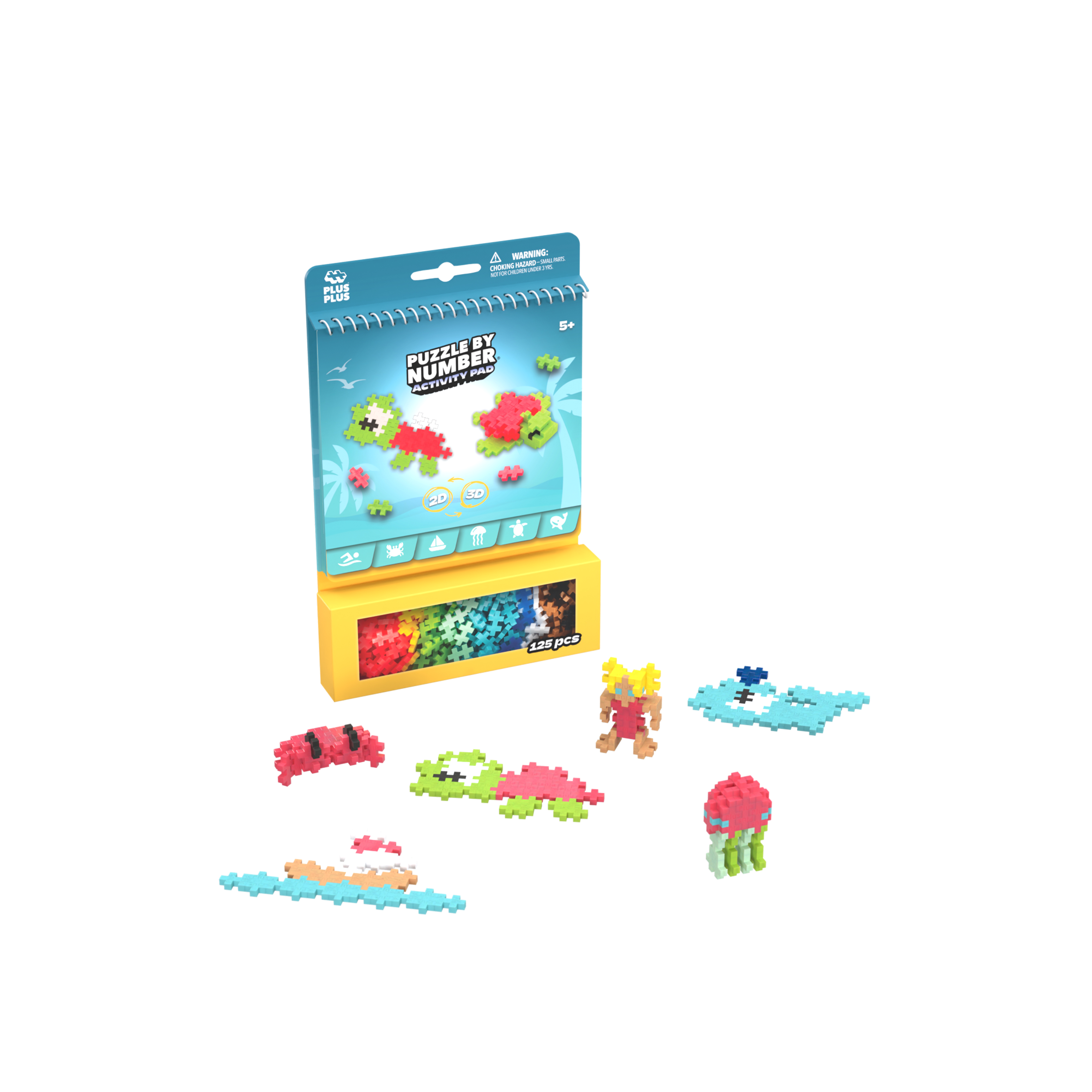 Plus-Plus Activity Pad – Oceanen