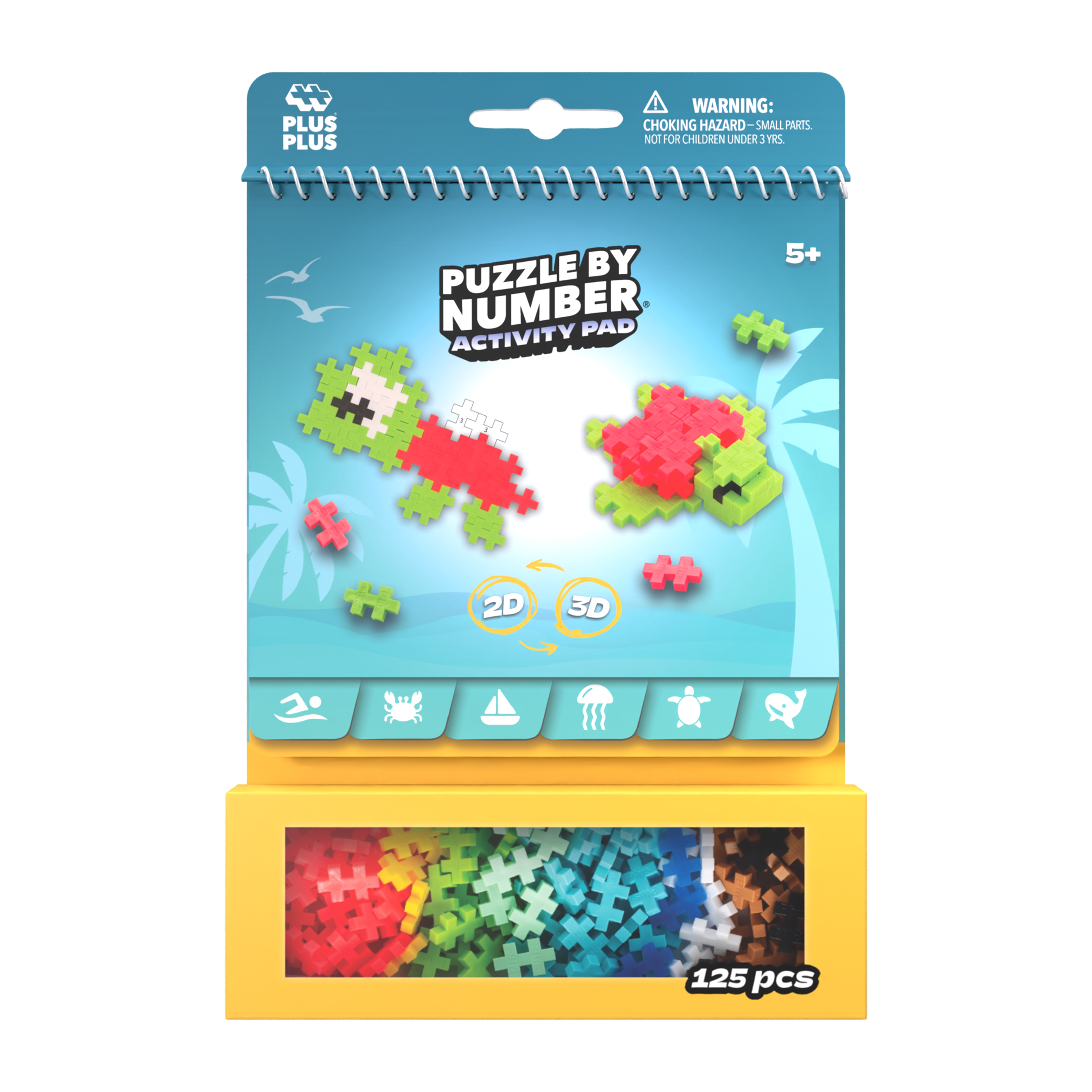 Plus-Plus Activity Pad – Oceanen - 4
