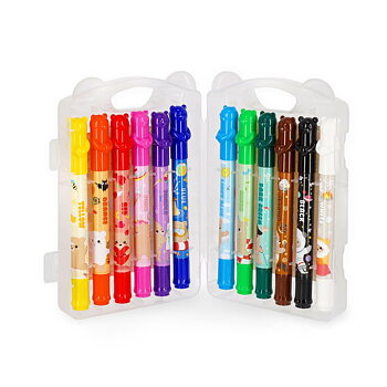 Twistable Crayons (12 stk.), Teddy Friends