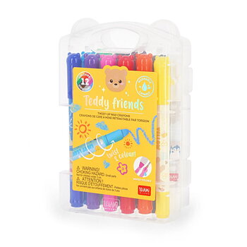 Twistable Crayons (12 stk.), Teddy Friends