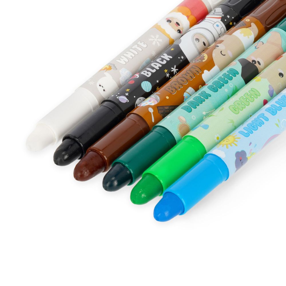 Twistable Crayons (12 st.), Teddy Friends - 5