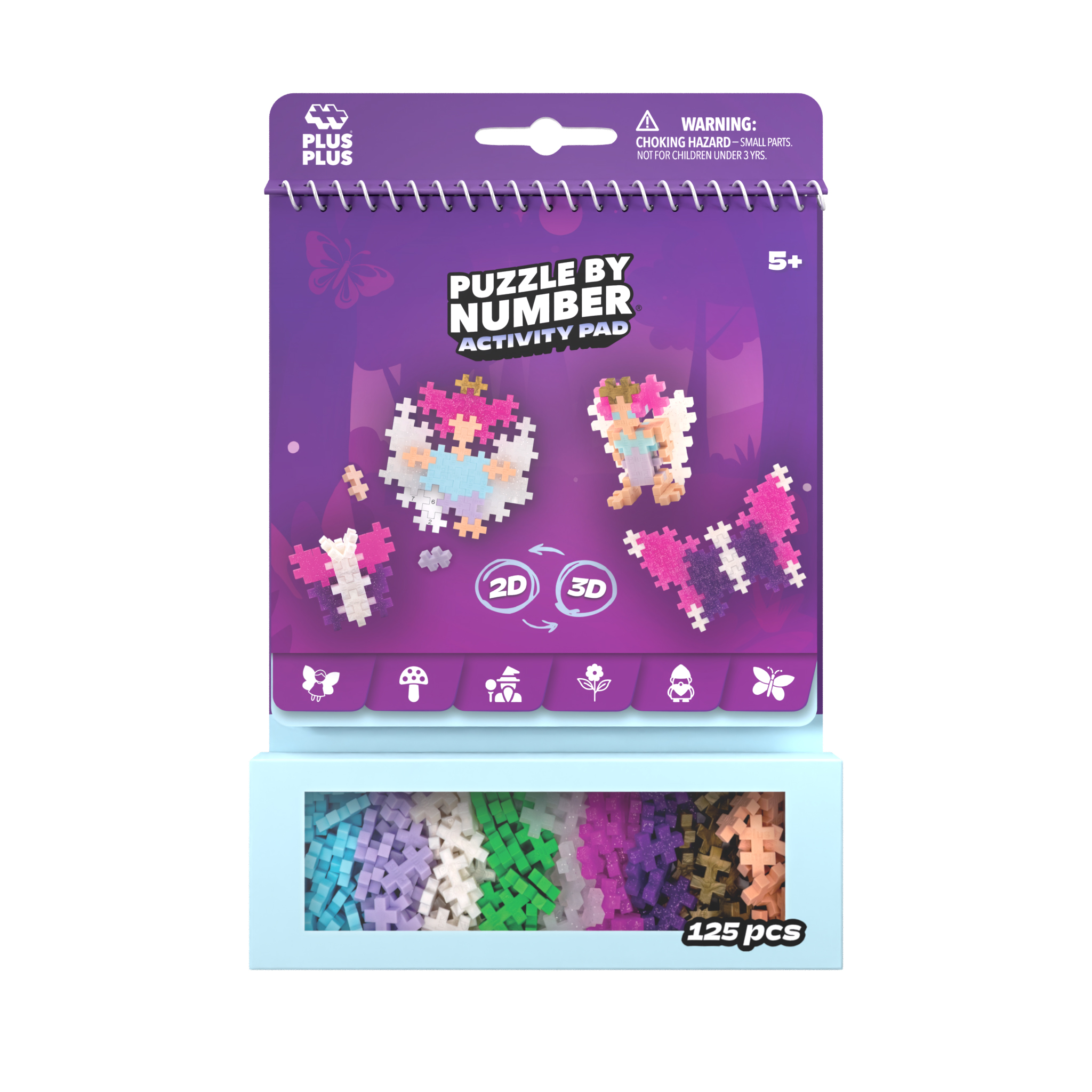 Plus-Plus Activity Pad – Förtrollad skog - 3