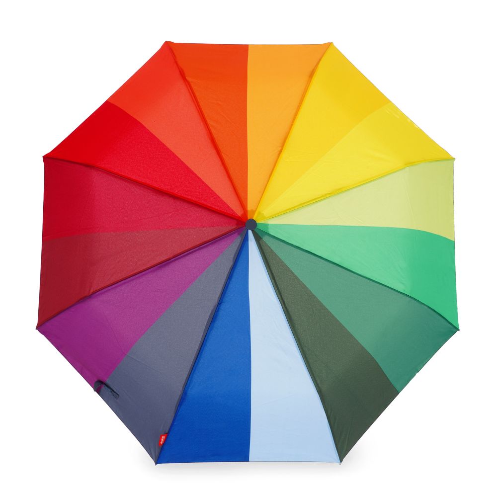 Paraply, mini, Rainbow (automatisk) - 3