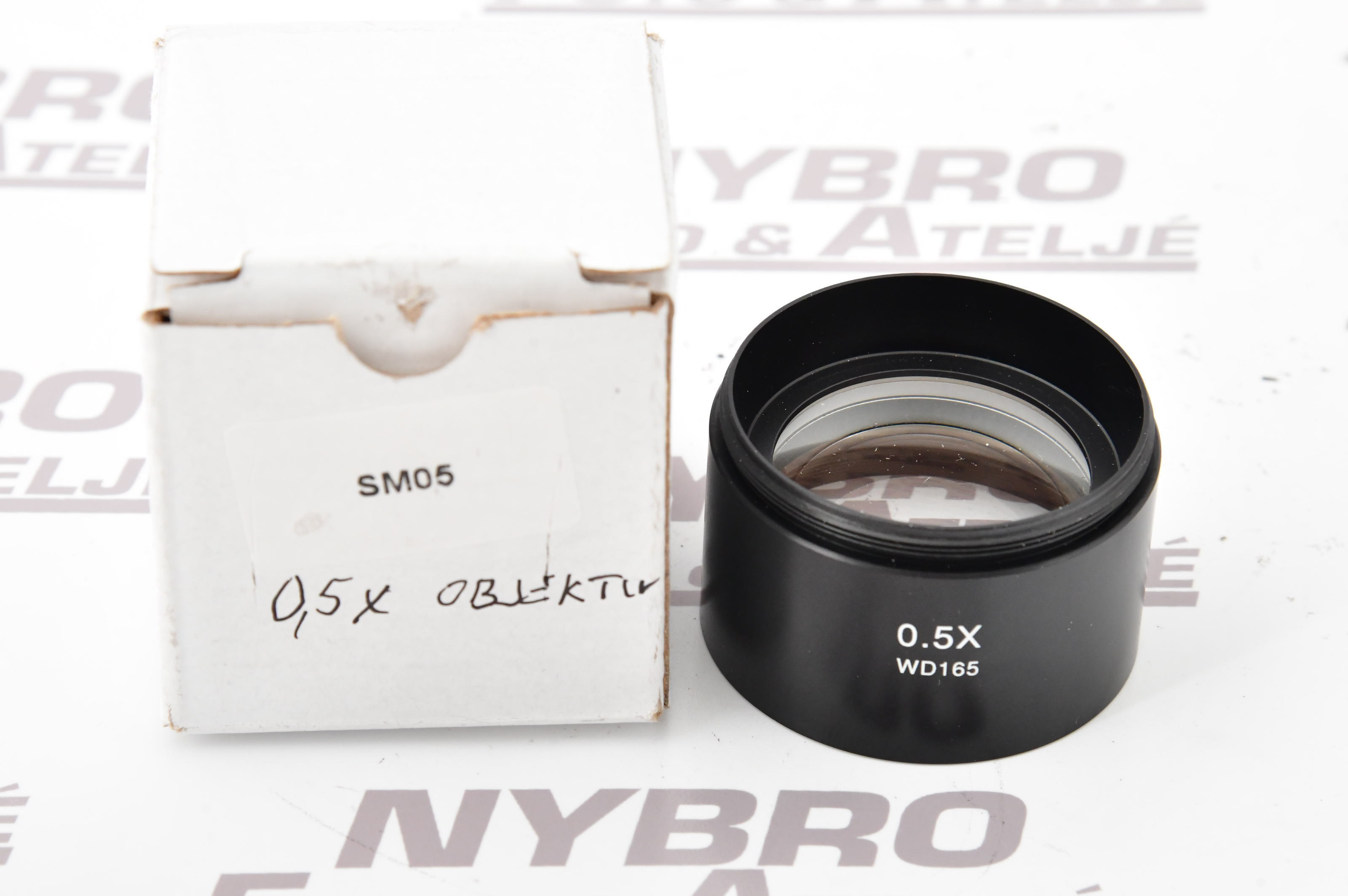 Microscop-objektiv  0,5x WD165