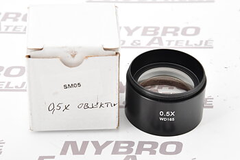 Microscop-objektiv  0,5x WD165
