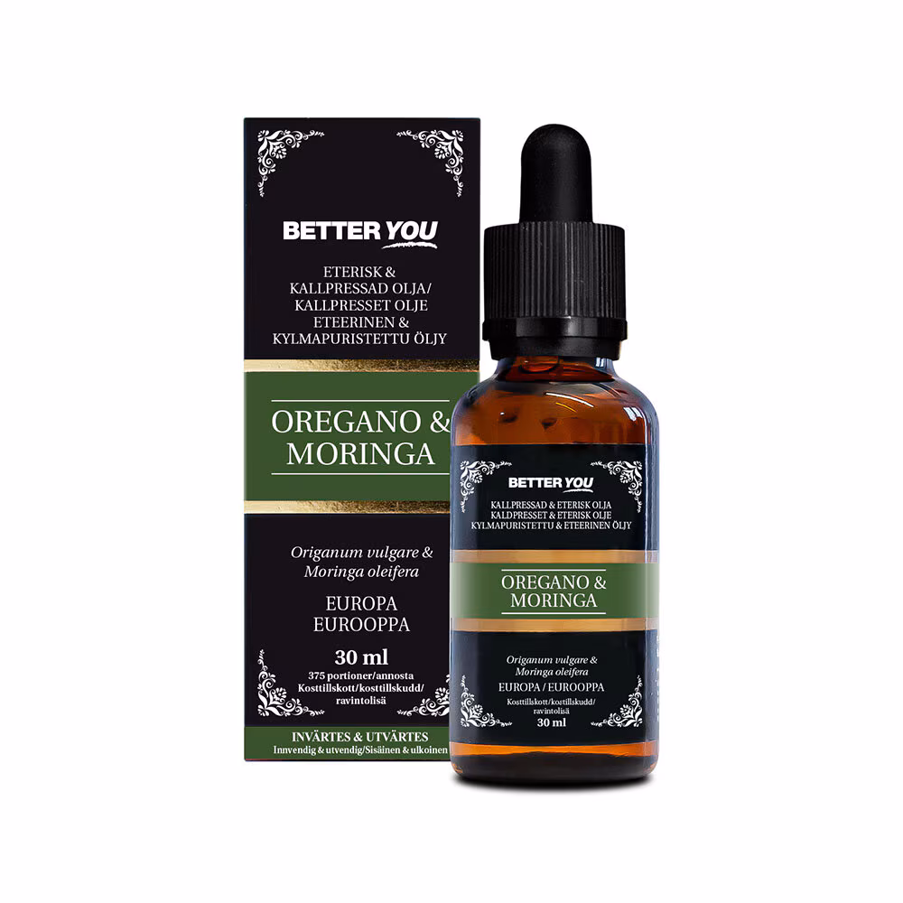 Olja Oregano och Moringa eterisk olja 30ml Better You