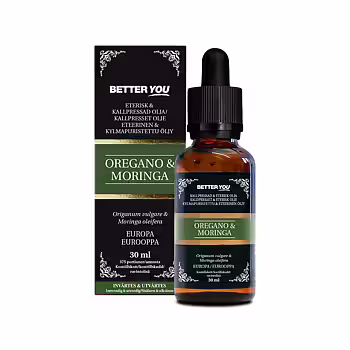 Olja Oregano och Moringa eterisk olja 30ml Better You