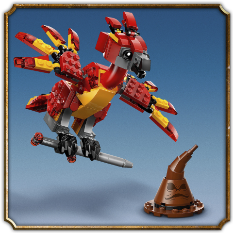 LEGO 76448 Fawkes™: Dumbledoren feenikslintu Harry Potter - 8