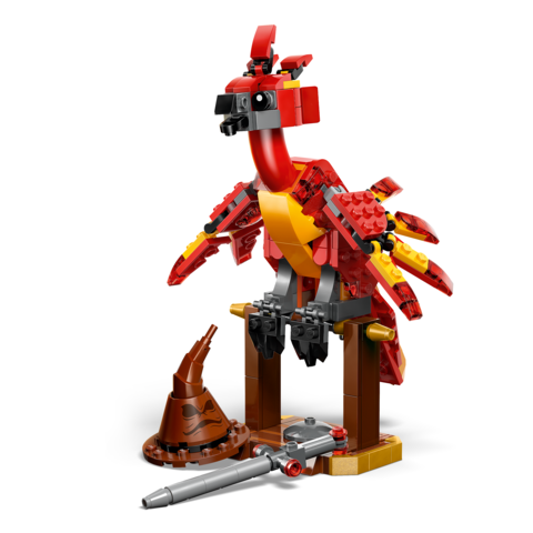 LEGO 76448 Fawkes™: Dumbledoren feenikslintu Harry Potter - 4