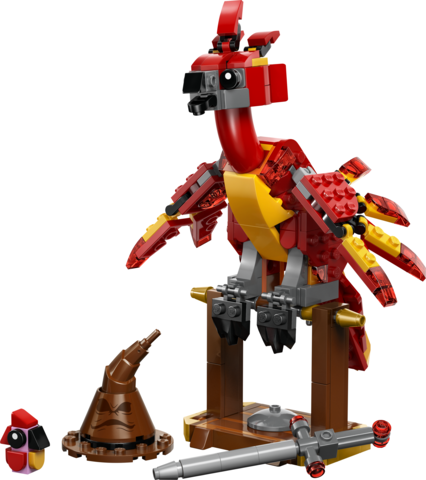 LEGO 76448 Fawkes™: Dumbledoren feenikslintu Harry Potter - 3