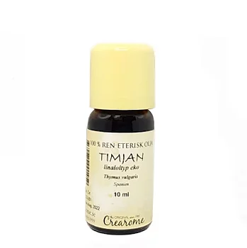 Timjan eterisk olja linaloltyp EKO 10ml, Crearome