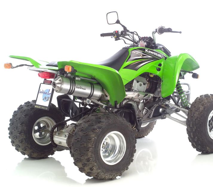 LeoVince LV-X Slip-On Avgassystem – Suzuki LT-Z 400 & Kawasaki KFX 400 - 3