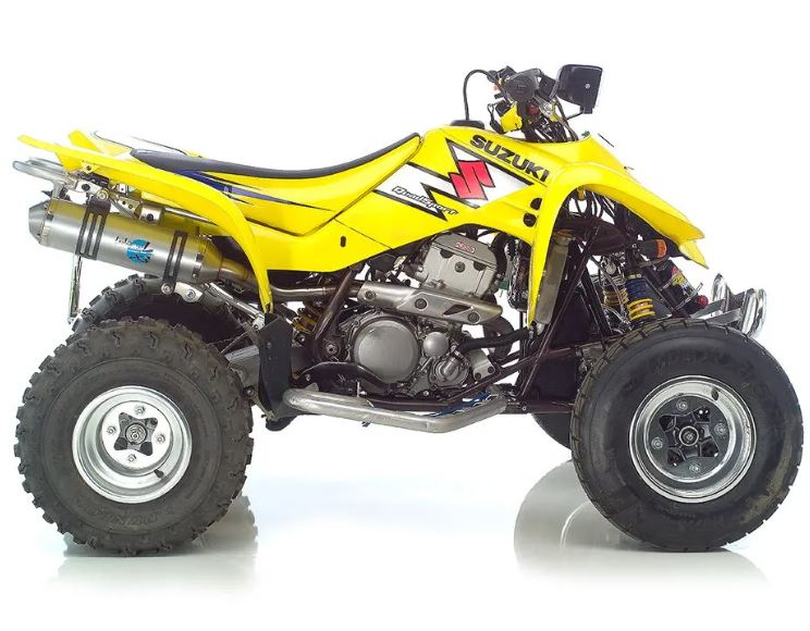 LeoVince LV-X Slip-On Avgassystem – Suzuki LT-Z 400 & Kawasaki KFX 400 - 2